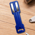porte aérosols magnétique bleu support mural imperméable stockage salle bain organisation pratique double