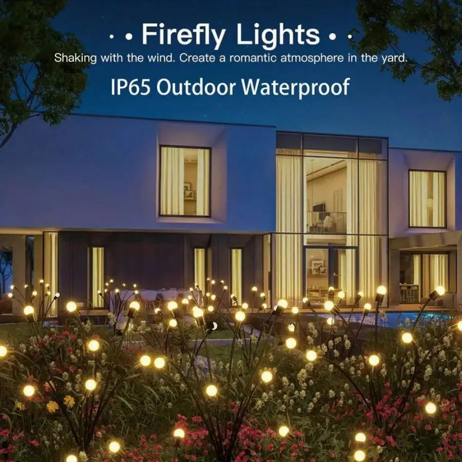 guirlande lumineuse solaire 8lumieres blanc chaud moderne exterieur autoinstallation inoxydable