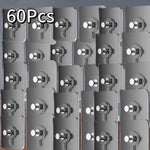 porte serviettes adhésifs pvc gris clair modernes salle bains cuisine chambre multiplications