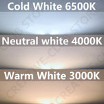 projecteur led 18w 85mm 108mm moderne gris clair 3000k 4000k 6500k