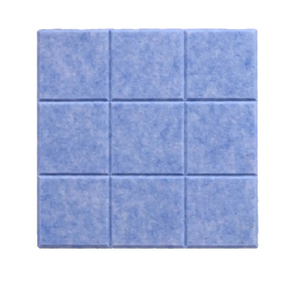 panneau rangement tissu uni orange gris bleu moderne clips autocollants 30cm 30cm