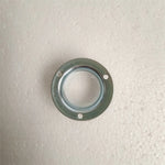 support lampe vintage E14 or argent anneau finement gravé base lampe vis