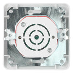 interrupteur led dimmable blanc moderne bouton rotatif variateur 81mm 81mm