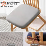 coussin chaise mousse mémoire forme douce polyester coton bleu gris rose moderne ergonomique adhésif