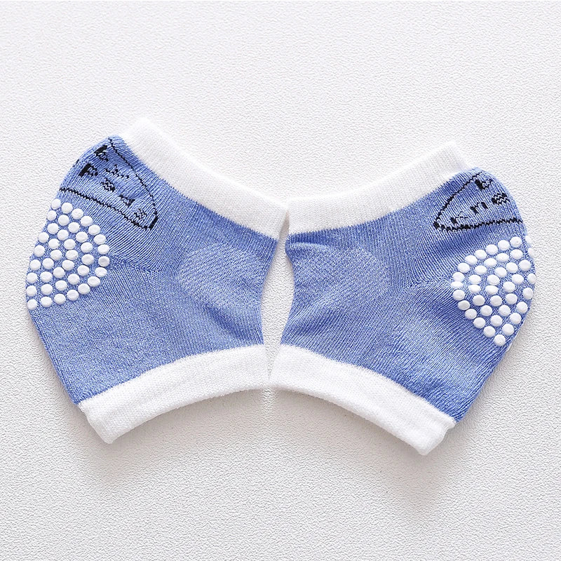 protège genoux bébé jaune orange bleu gris rose animaux oiseau tigre blanches sécurité enfants