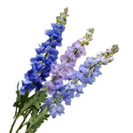 guirlande fleurs artificielles bleu rose blanc violet modernes intérieur décoration mariage baby shower