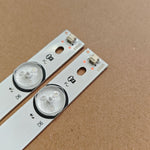 bande led blanc moderne transparents connecteurs 610mm 32s5195 ccc certifié led aluminium