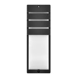 lumière murale led moderne noir ip65 249lm 12w 85265v waterproof(vis)