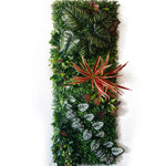 panneau mural pelouse artificielle plante décorative jardin intérieur extérieur décoration murale fleurs vertes artificielles
