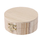 boîte bijoux ronde bois classique couvercle rabattable rangement vintage opaque
