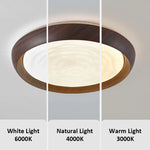lampe moderne marron foncé texture bois minimaliste 249 2000 lumens montée surface