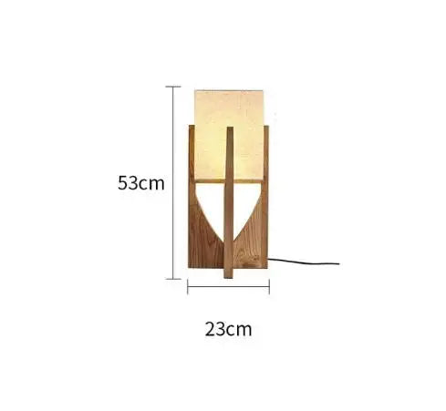 lampe sol bois naturel moderne minimaliste tissu blanc éclairage 10 15m² led ans garantie