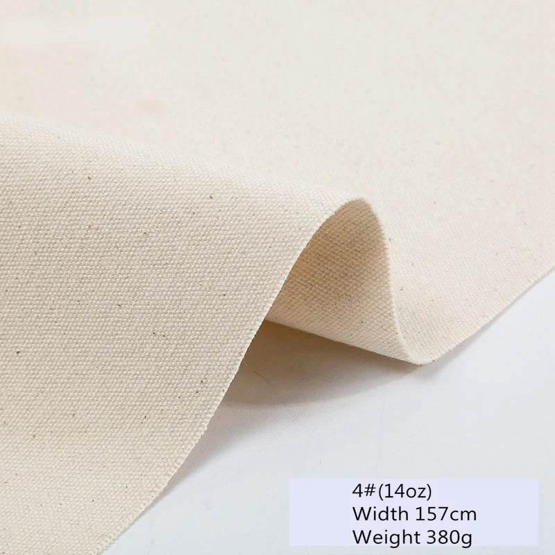 toile coton beige résistante 137 157cm bricolage rideau simple classique