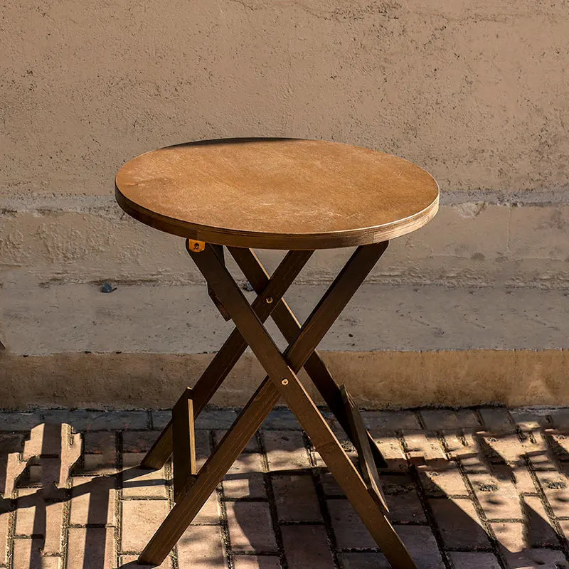 table pliante bois moderne minimaliste scandinave rétro nostalgie salon balconDecoration maison