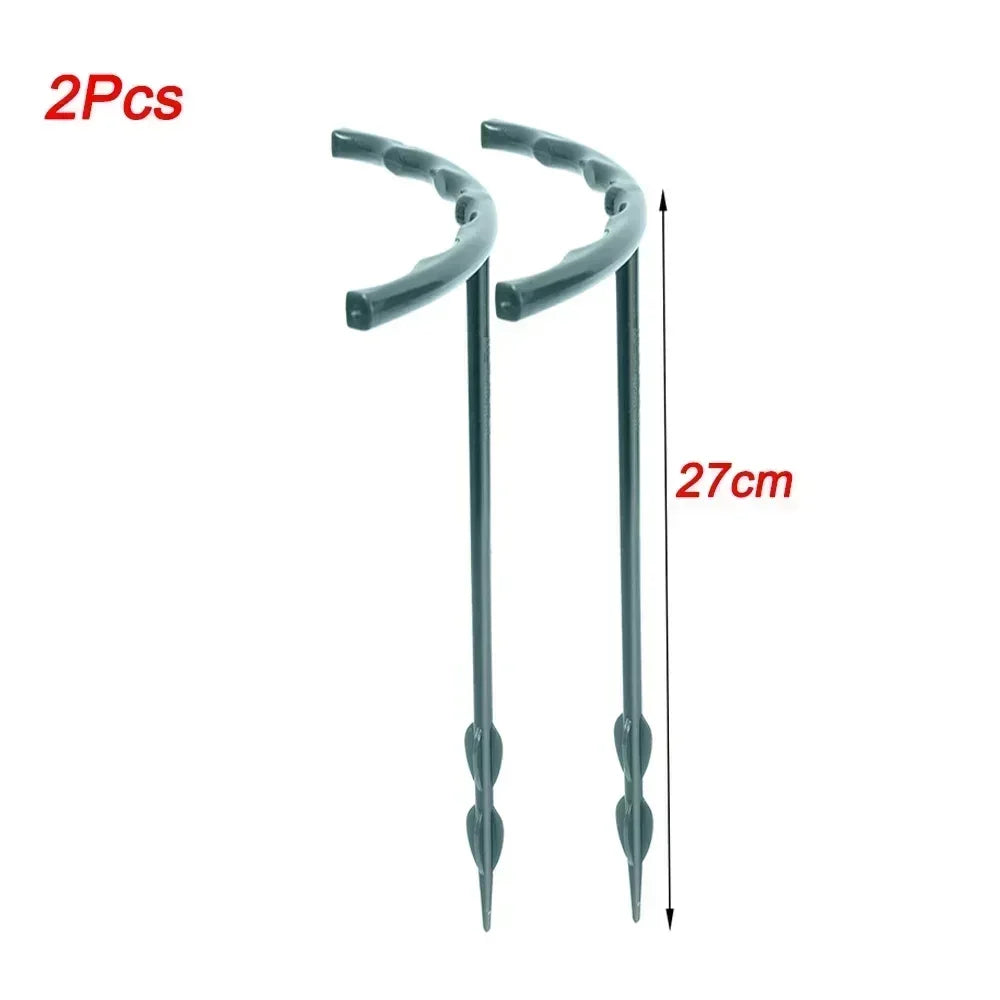 Support plante vert rond moderne 16cm 27cm plastique lisse pièces