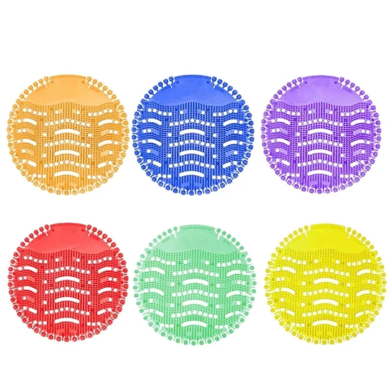 filtre urinoir adhésif couleurs multiples moderne antipollution salle bain restaurant