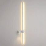 lampe murale moderne 92cm noir blanc vis fixation chambre salon entree