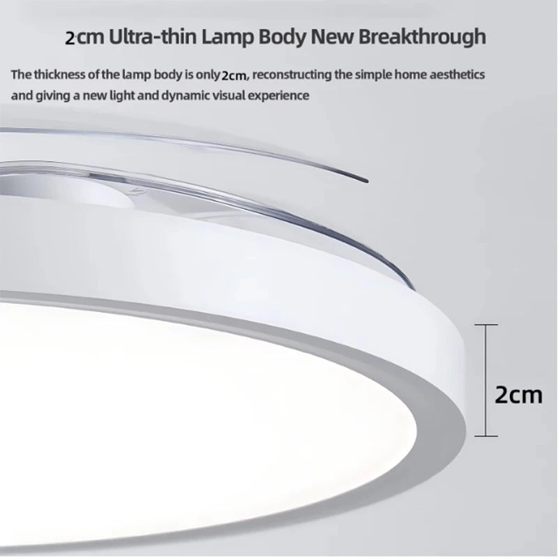 ventilateur moderne blanc led pales télécommande ac220v invisible lumineux cuisine