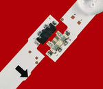 barres lumineuses led blanc argentées technique composants électroniques connecteurs fixations industrielle