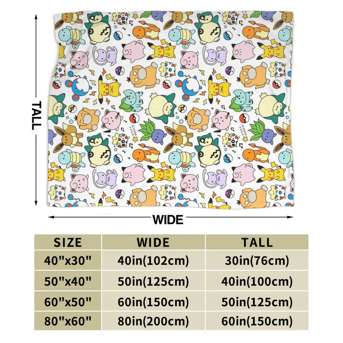 couverture polaire enfant motif pokemon animaux mignons chaude douce canapé lit chambre maison voyage