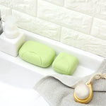boîtes savon plastique vert rose bleu opaques modernes sans fuite intérieur texturé