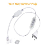 connecteur led blanc 220v interrupteur clips certification moderne fonctionnel