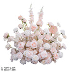 bouquets fleurs artificielles roses blanches romantiques décoration intérieure extérieure événements classiques