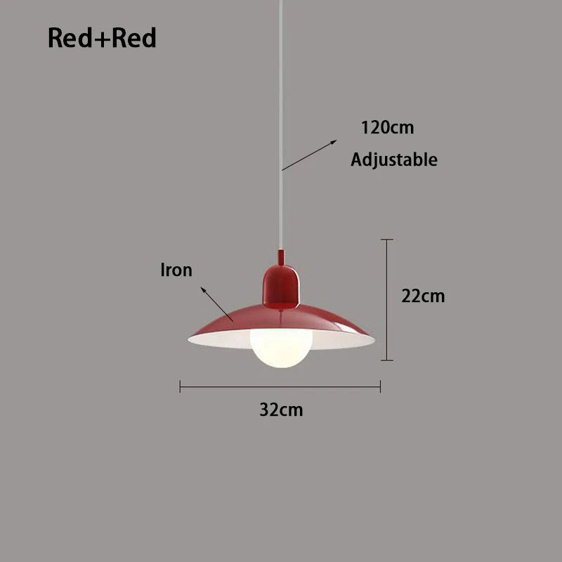 luminaire moderne suspension blanc vert rose rouge mat opaque câble noir chambre restaurantétude