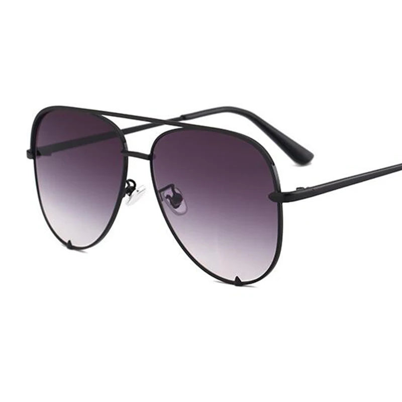 Lunettes de soleil surdimensionnées cadre alliage