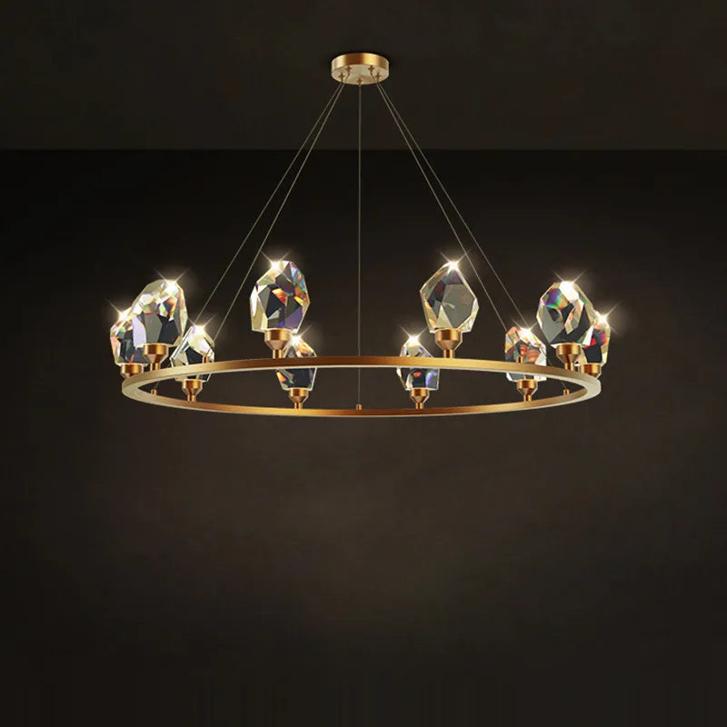 Suspension cristal LED postmodern design salle à manger