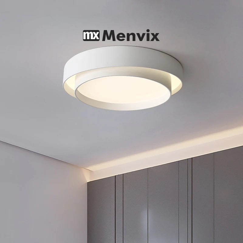 plafonnier led moderne rond noir doré lampe salon chambre intensité réglable dimmable