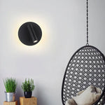 lampe murale moderne led blanc noir étude chambre coucher entrée salle manger cuisine