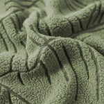 Housse canapé inclinable places vert olive imprimé feuilles moderne adhésif Jacquard polyestère