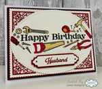 tampons transparents happy birthday fleurs animaux coeurs outils géométriques textes cartonnage anniversaire