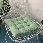 coussin siège coussin dossier velours côtelé fibre polyester moderne vert rouge bleu marine violet