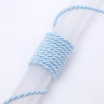 corde torsadée polyester 5mm décoration artisanale textile maison bricolage moderne