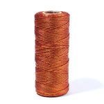 ficelle polyester 100m 1.5mm glitter violet doré bleu vert rouge moderne boîte cadeau fleur