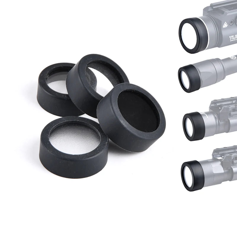 lentilles noires transparentes 30mm 28mm 26mm 25.4mm diffuse ir filter led chasse