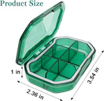 boîte rangement pilules semaines transparente moderne compartiments rigidifiants couvercle pratique portable voyage