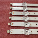 bandes led blanc modernes clips transparents éclairage téléviseur aluminium bouton poussoir