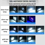 lampe torche led rechargeable solaire banque alimentation multifonctionnelle extérieur moderne noire orangée argentée