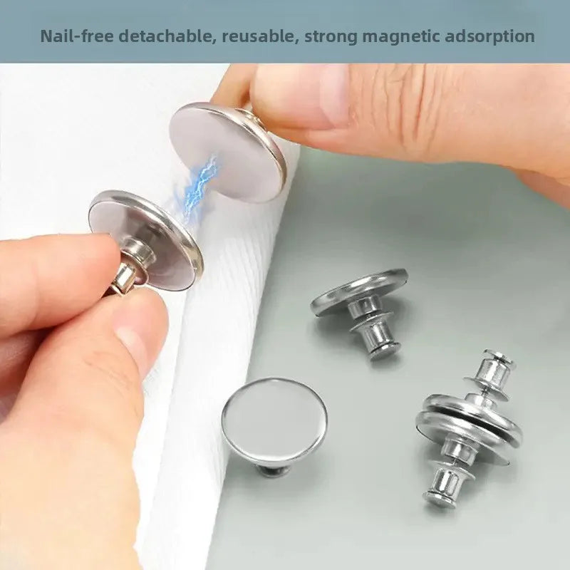 boucles magnétiques rideaux gris métallisé moderne adhésif 17mm 20mm 25mmiaux instructions'utilisation