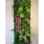 panneau mural pelouse artificielle plante décorative jardin intérieur extérieur décoration murale fleurs vertes artificielles