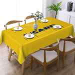 nappe table bleu marine logo ricard moderne imperméable résistance taches 66x183cm