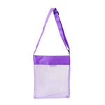 sac main pliable polyester rose bleu vert maille moderne casual boutons pression poignées amovibles