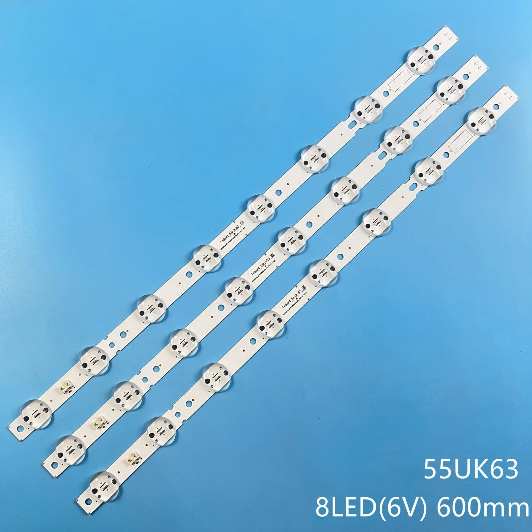 bande led blanc moderne 600mm rectangulaire lisse opaques
