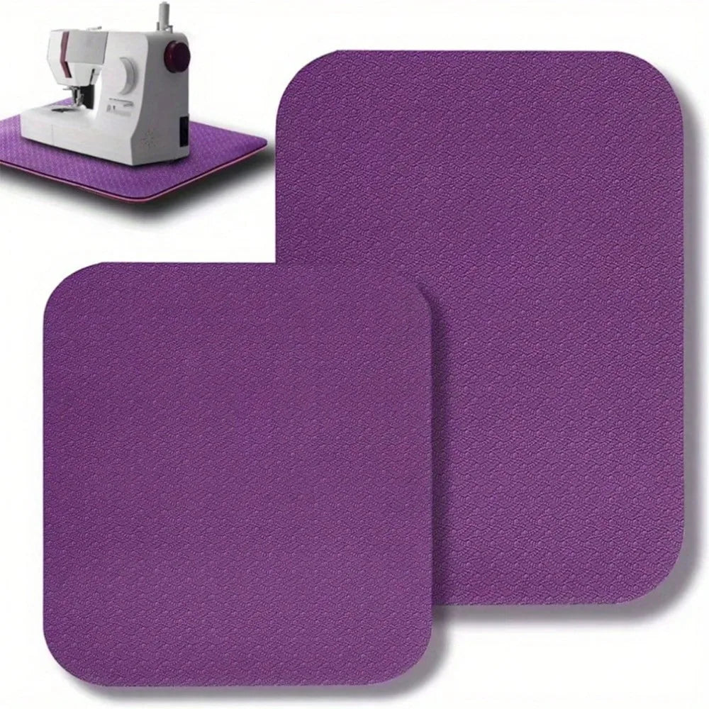 tapis machine coudre violet texturé moderne insonorisation antidérapant 50cm 38cm 34cm 17cm cặp đôi