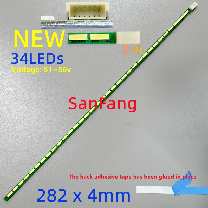 ruban led vert jaune moderne adhésif 282cm 4mm ligne led flux lumineux