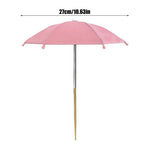 voiles d'ombre moderne parapluie piquet fixe protection uv plantes multicolore opaques