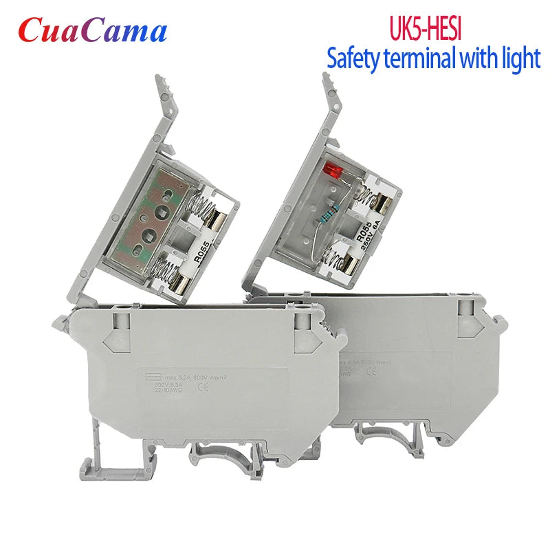 terminal sécurité gris plat lisse led diode condensateur basse tension 220v 24v industrielle eyelet
